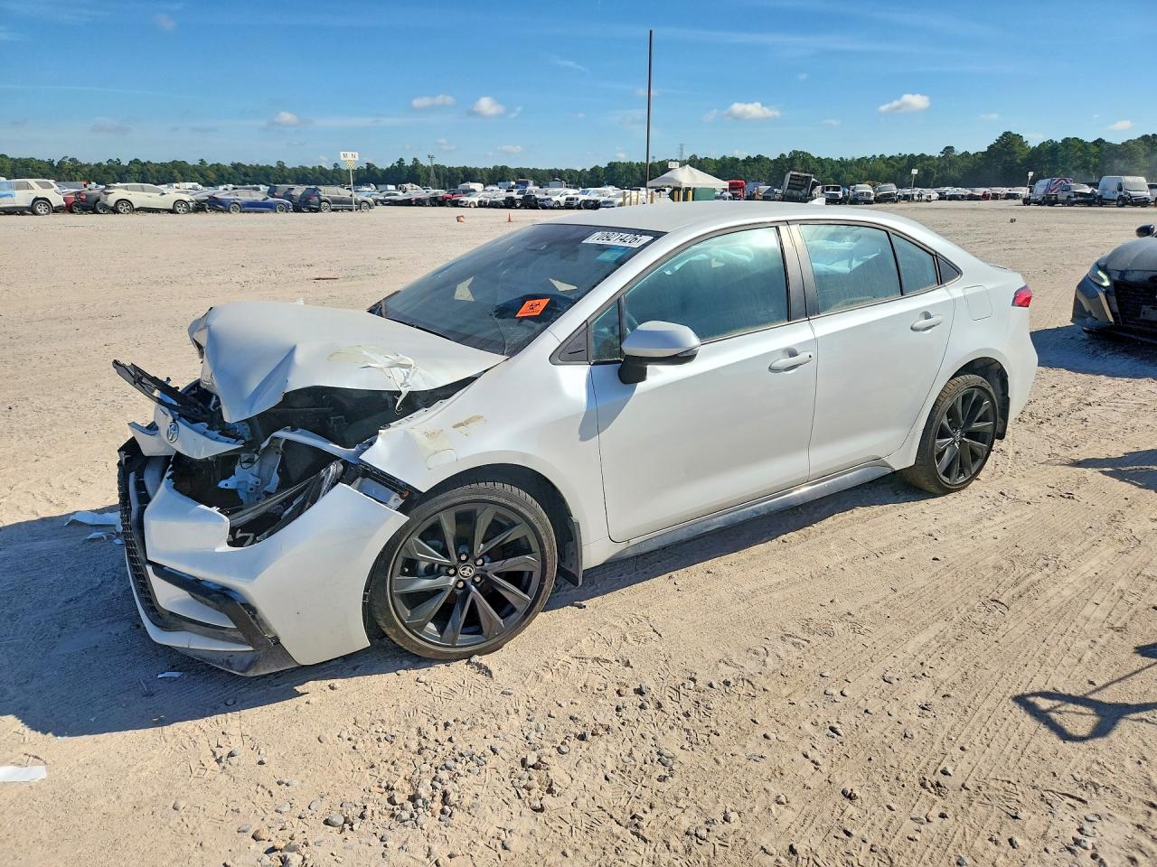 2025 Toyota Corolla VIN 5YFS4MCE8SP246699 — COPART salvage auction photo
