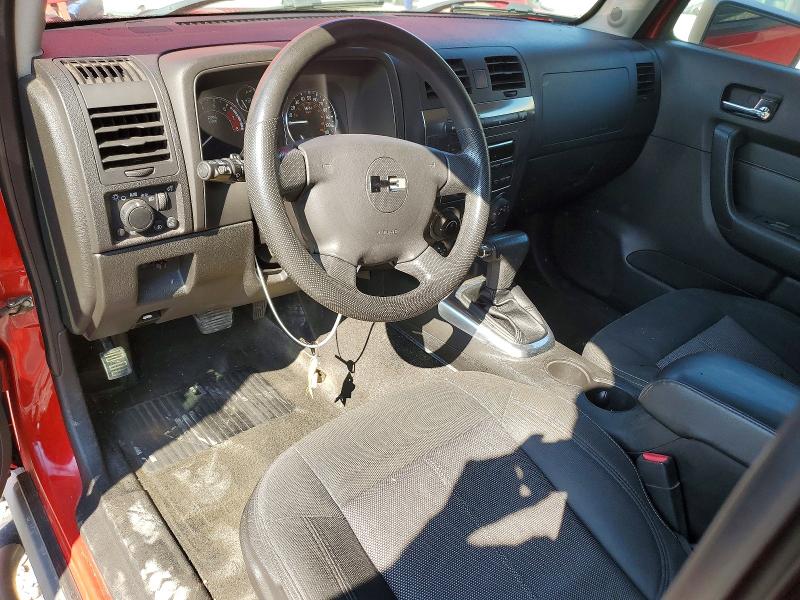 2007 Hummer H3 VIN 5GTDN13E178134908 COPART salvage auction — MINOR DENT/SCRATCHES, TN - SALVAGE CERTIFICATE, sold $500 on 2026-09-10 (photo 8)