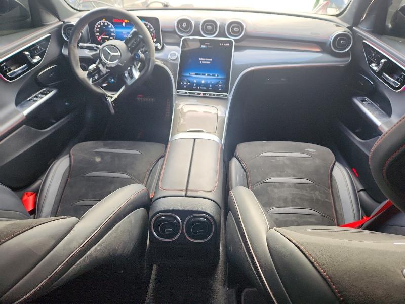 2025 Mercedes-benz C class VIN W1KAF8HB6SR295259 COPART salvage auction — FRONT END, Ca - Salvage Certificate, sold $22,500 on 2026-09-04 (photo 8)