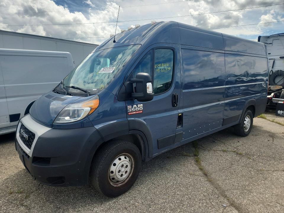 2021 Ram Promaster 3500 VIN 3C6MRVJG1ME544544 — COPART salvage auction photo