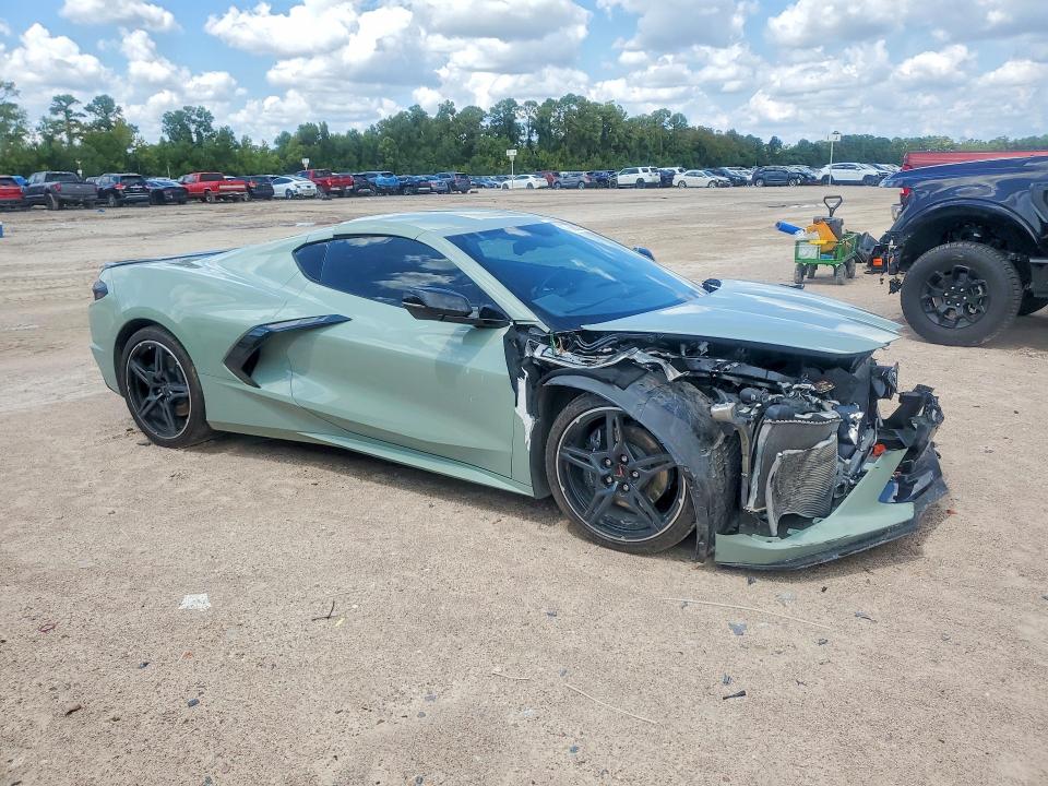 2024 Chevrolet Corvette VIN 1G1YB2D47R5125169 COPART salvage auction — FRONT END, La - Permit To Sell-Salvage Vehicle, sold $23,200 on 2026-09-11 (photo 4)