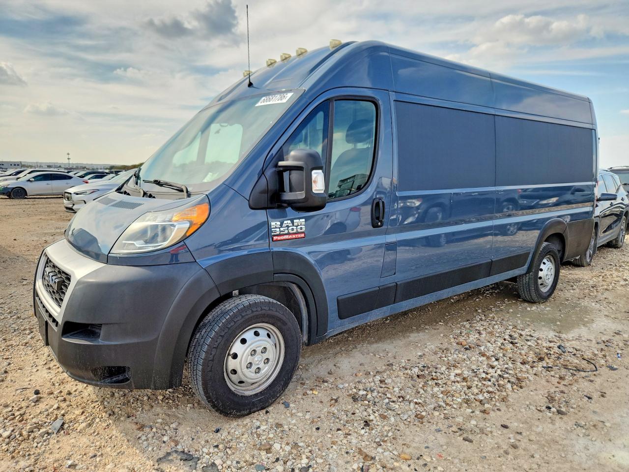2020 Ram ProMaster 3500 VIN 3C6URVJG1LE140108 — COPART salvage auction photo