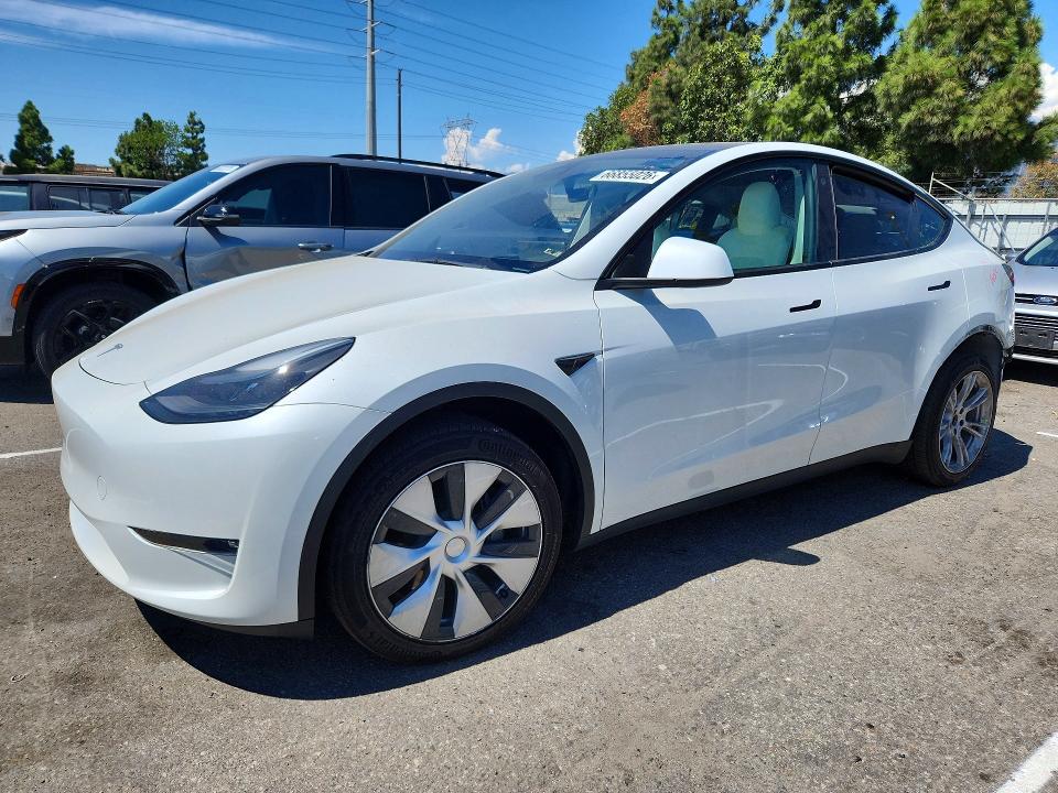 2023 Tesla Model y VIN 7SAYGDEE3PF635674 — COPART salvage auction photo