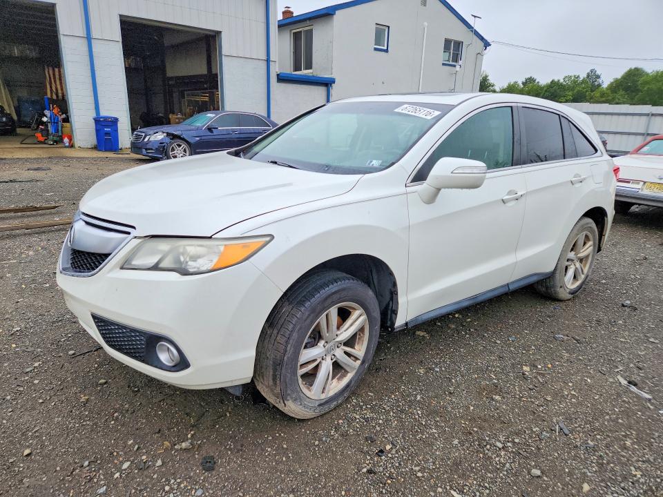 2015 Acura RDX VIN 5J8TB4H58FL019869 COPART salvage auction — MECHANICAL, Va - Certificate Of Title, sold $725 on 2026-10-05 (photo 1)
