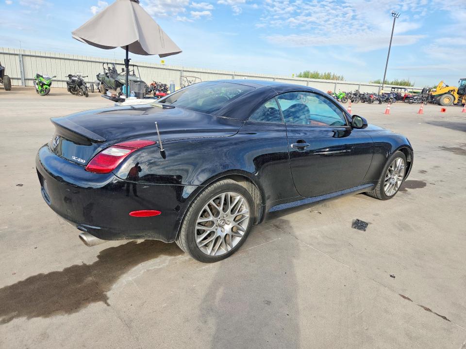 2006 Lexus Sc 430 VIN JTHFN48Y069007675 COPART salvage auction — SIDE, TX - SALVAGE VEHICLE TITLE, sold $900 on 2026-10-10 (photo 3)