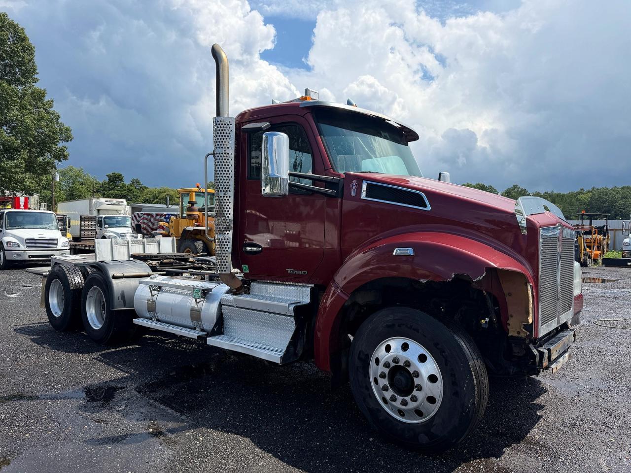 2020 Kenworth Construction VIN 1XKZDP9X6LJ418568 — COPART salvage auction photo