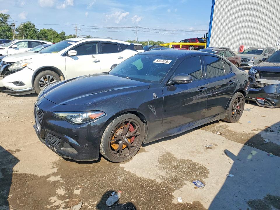 2020 Alfa romeo Giulia VIN ZARFAMEVXL7641094 — COPART salvage auction photo