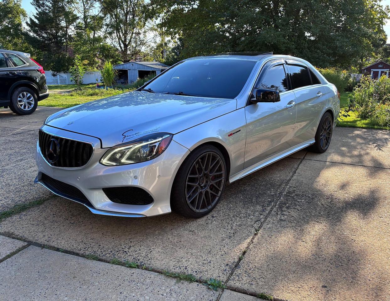 2014 Mercedes-Benz E-Class VIN WDDHF9BB4EA911153 — COPART salvage auction photo
