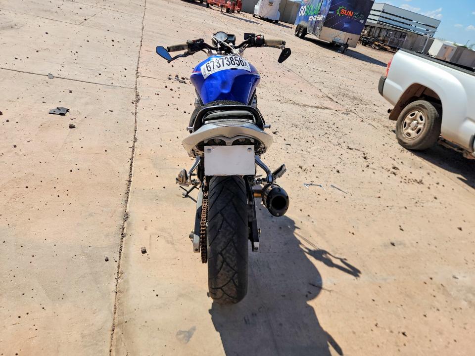 2008 Suzuki Gsx650 f VIN JS1GP74A982100159 COPART salvage auction — MECHANICAL, Az - Certificate Of Title, sold $375 on 2026-09-10 (photo 4)