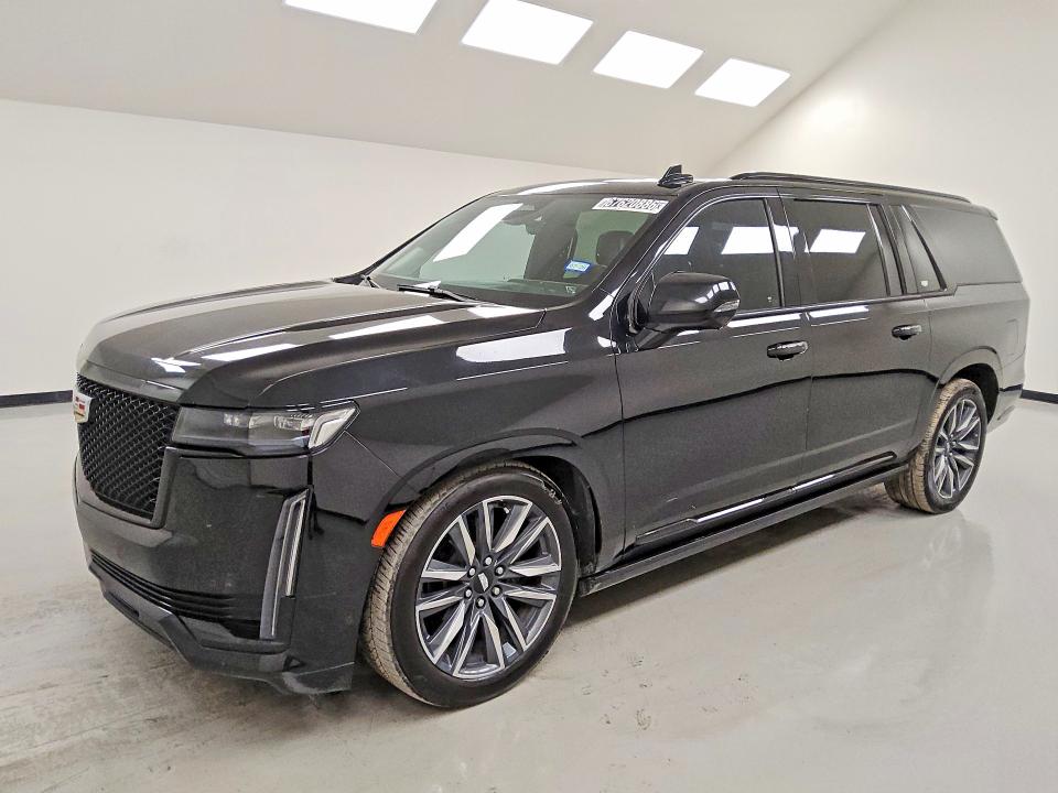 2022 Cadillac Escalade esv VIN 1GYS4RKL0NR347043 — COPART salvage auction photo