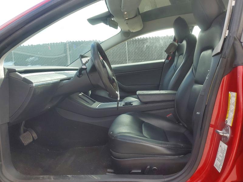 2021 Tesla Model 3 VIN 5YJ3E1EBXMF902886 COPART salvage auction — MINOR DENT/SCRATCHES, Salvage Title, sold $10,200 on 2026-10-13 (photo 7)