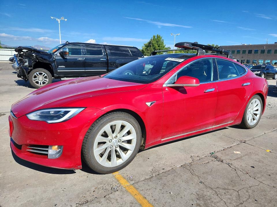 2017 Tesla Model s VIN 5YJSA1E21HF178857 — COPART salvage auction photo
