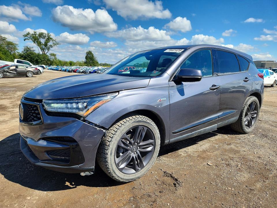 2021 Acura Rdx VIN 5J8TC1H6XML013198 — COPART salvage auction photo