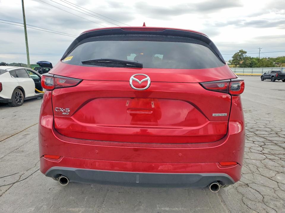 2025 Mazda Cx-5 VIN JM3KFBEM6S0711355 COPART salvage auction — SIDE, TN - SALVAGE CERTIFICATE (P), sold $12,200 on 2026-09-21 (photo 6)