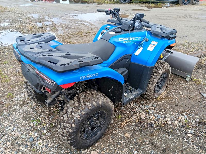 2023 Cfmoto Cforce VIN LCEFDTZ19P6003689 COPART salvage auction — VANDALISM, Ak - Bill Of Sale- Salvage, sold $2,700 on 2026-09-22 (photo 4)