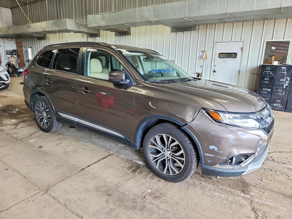 2016 Mitsubishi Outlander VIN JA4AZ3A31GZ022853 COPART salvage auction — FRONT END, Salvage Title, sold $0 on 2026-09-17 (photo 4)