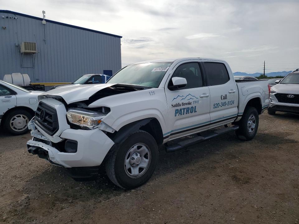 2022 Toyota Tacoma VIN 3TYAX5GN1NT041986 — COPART salvage auction photo