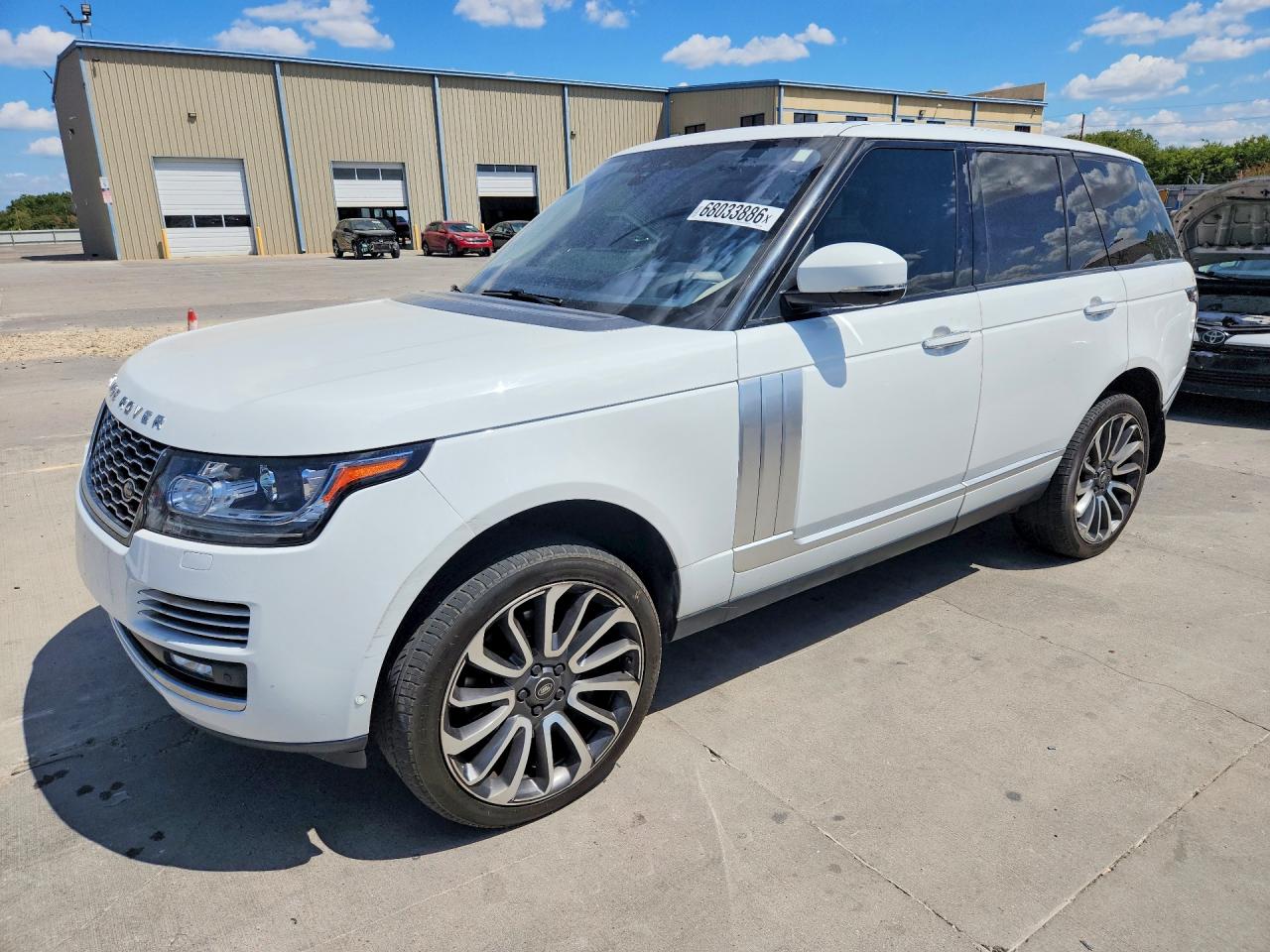 2017 Land Rover Range Rover VIN SALGV2FE3HA342944 — COPART salvage auction photo