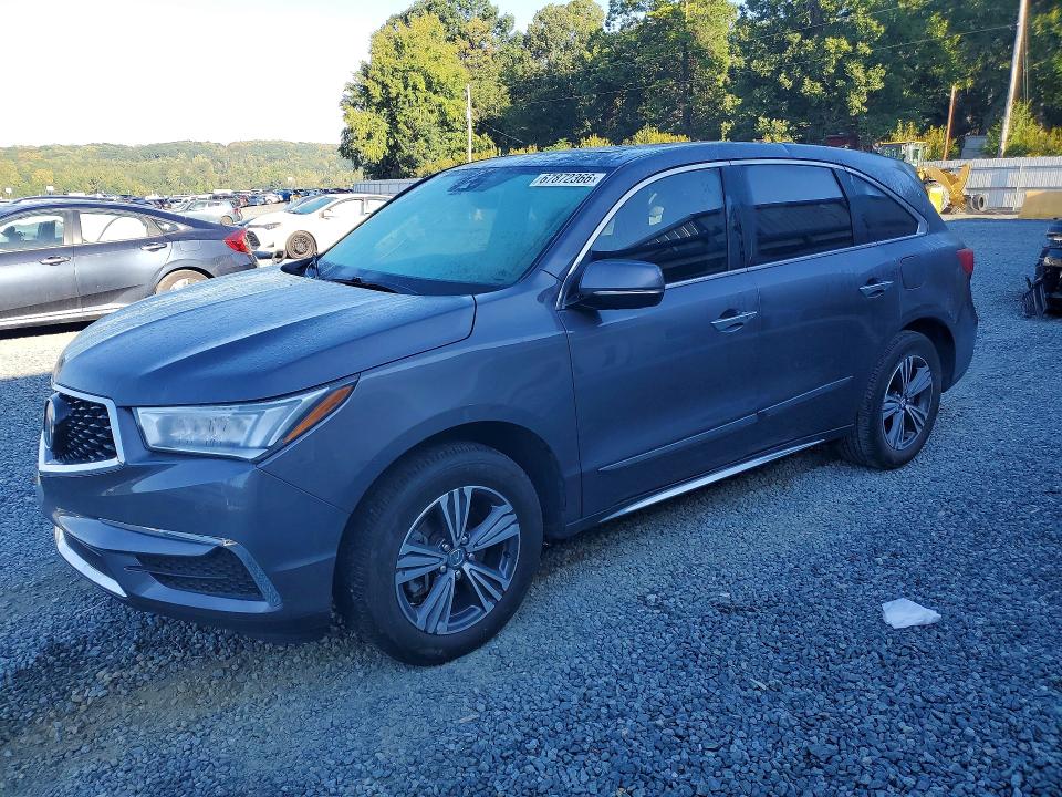 2018 Acura Mdx VIN 5J8YD4H31JL023821 — COPART salvage auction photo