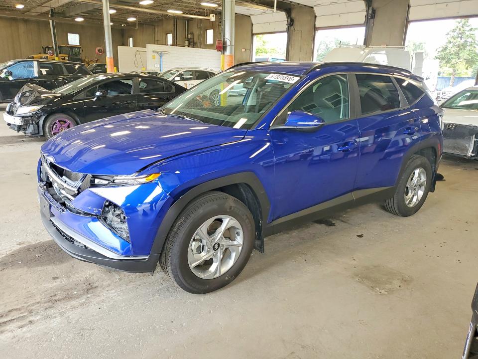 2022 Hyundai Tucson VIN 5NMJBCAE1NH117345 — COPART salvage auction photo