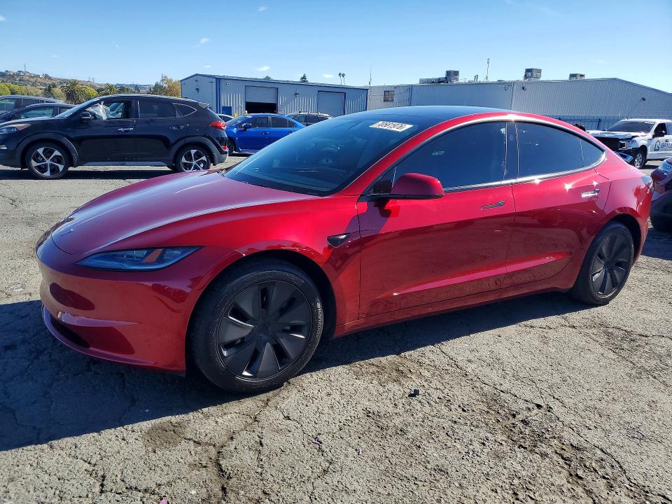2025 Tesla Model 3 VIN 5YJ3E1EA5SF062066 — COPART salvage auction photo