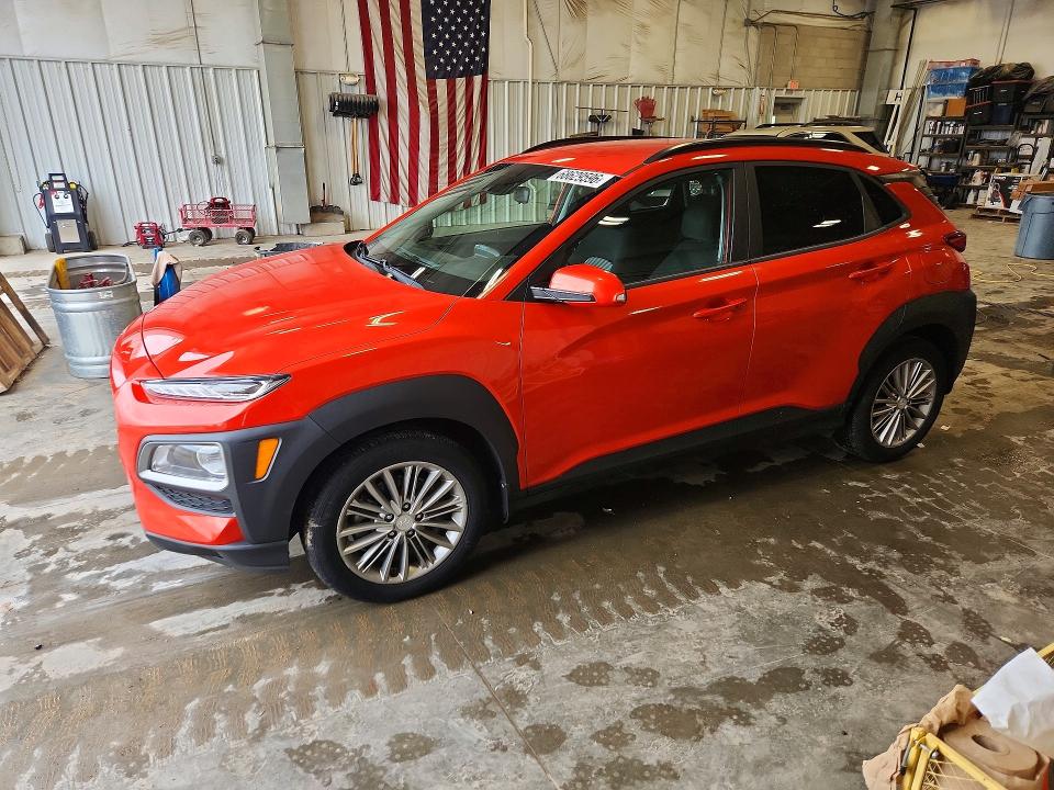 2019 Hyundai Kona VIN KM8K2CAA2KU193433 — COPART salvage auction photo