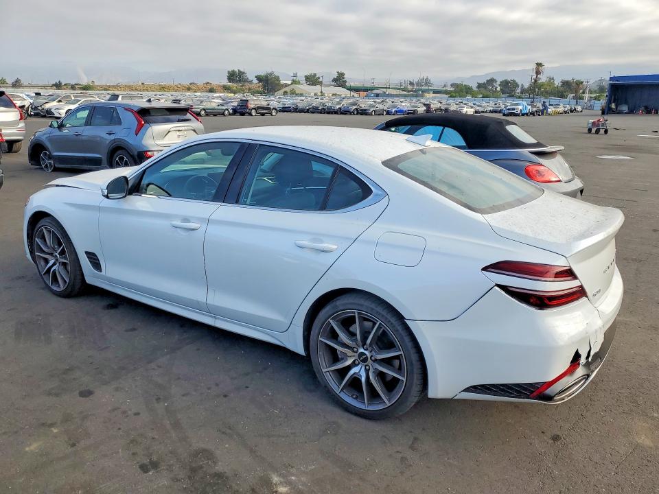 2026 Genesis G70 VIN KMTG14SC7TU164046 COPART salvage auction — FRONT END, AZ - DIS/DLR/EXP ONLY CLEAN TITLE (P), sold $10,000 on 2026-09-30 (photo 2)