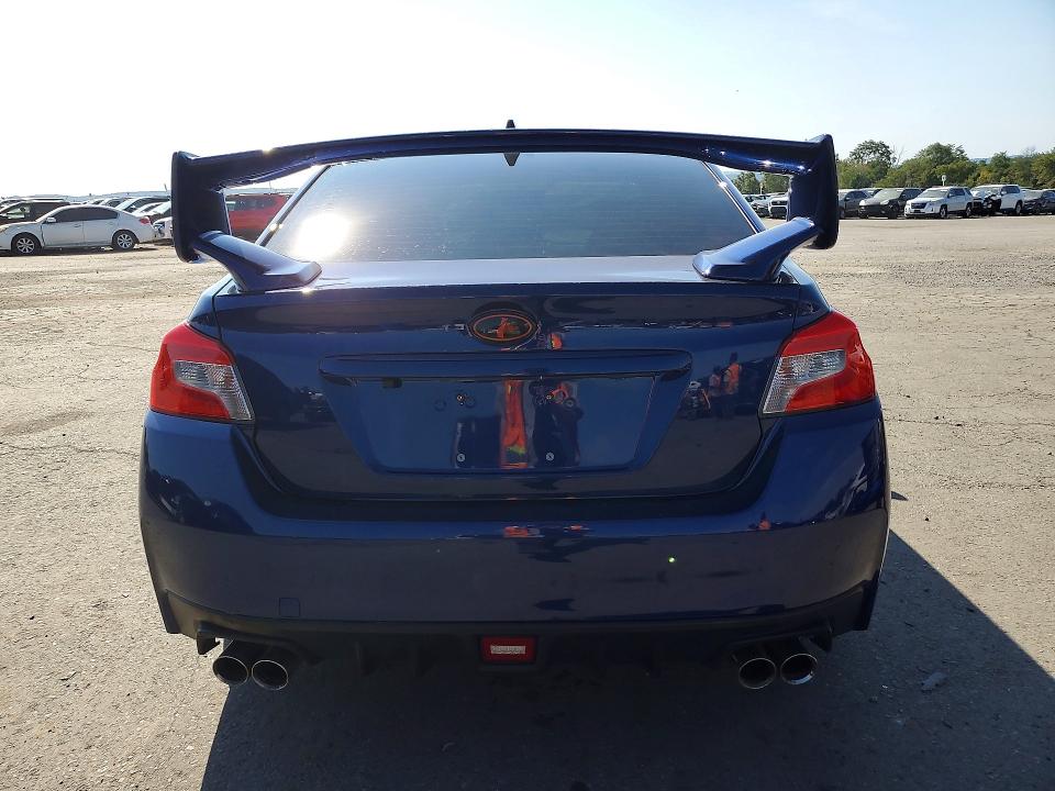 2021 Subaru Wrx VIN JF1VA2E66M9821123 COPART salvage auction — FRONT END, Pa - Certificate Of Salvage, sold $13,500 on 2026-09-25 (photo 6)