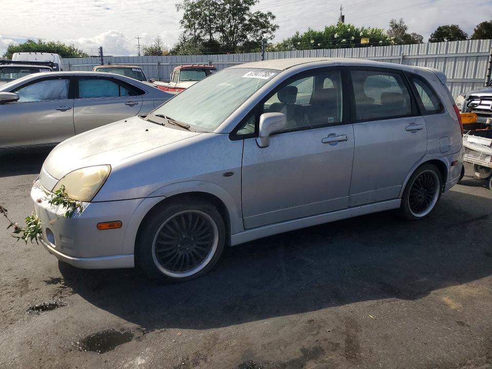 2004 Suzuki Aerio VIN JS2RC61H945255301 COPART salvage auction — MINOR DENT/SCRATCHES, Ca - Dis/Dlr/Exp App For Dup Clean, sold $50 on 2026-09-29 (photo 1)