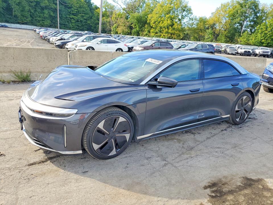 2024 Lucid motors Air VIN 50EA1TEA6RA006523 COPART salvage auction — FRONT END, FL - CERTIFICATE OF TITLE (P), sold $16,100 on 2026-10-01 (photo 1)