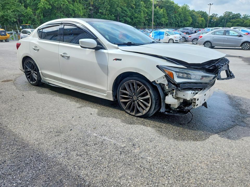 2020 Acura Ilx VIN 19UDE2F83LA001204 COPART salvage auction — FRONT END, WV - CERTIFICATE OF TITLE (P), sold $5,500 on 2026-09-21 (photo 4)