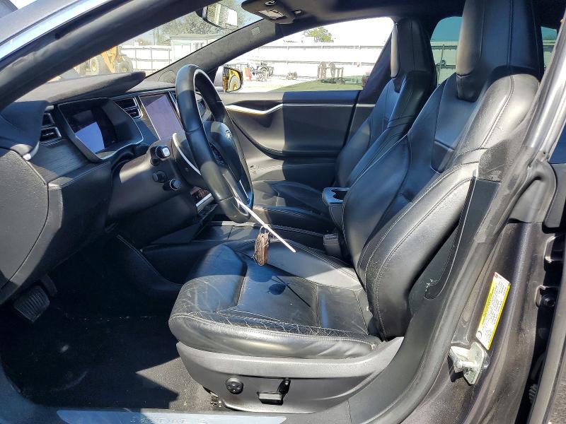 2016 Tesla Model s VIN 5YJSA1E27GF130004 COPART salvage auction — FRONT END, CA - SALVAGE CERTIFICATE, sold $4,050 on 2026-10-02 (photo 7)