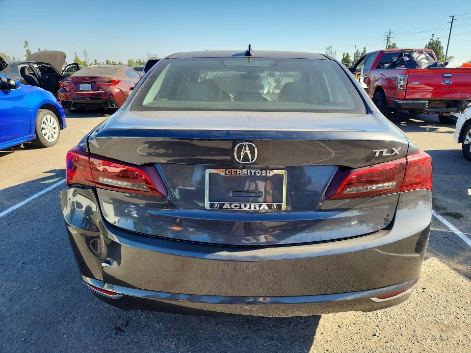 2016 Acura Tlx VIN 19UUB1F54GA008984 COPART salvage auction — SIDE, CA - SALVAGE CERTIFICATE, sold $1,850 on 2026-09-10 (photo 7)