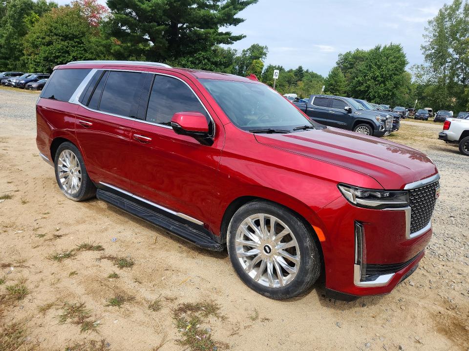 2023 Cadillac Escalade VIN 1GYS4CKL6PR542113 COPART salvage auction — NORMAL WEAR, TX - CERTIFICATE OF TITLE, sold $48,250 on 2026-10-21 (photo 4)