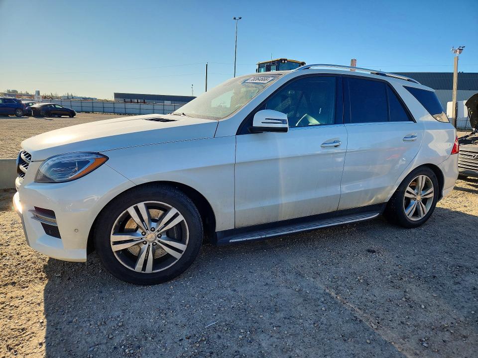2014 Mercedes-benz Ml-class VIN 4JGDA5HB2EA312044 — COPART salvage auction photo