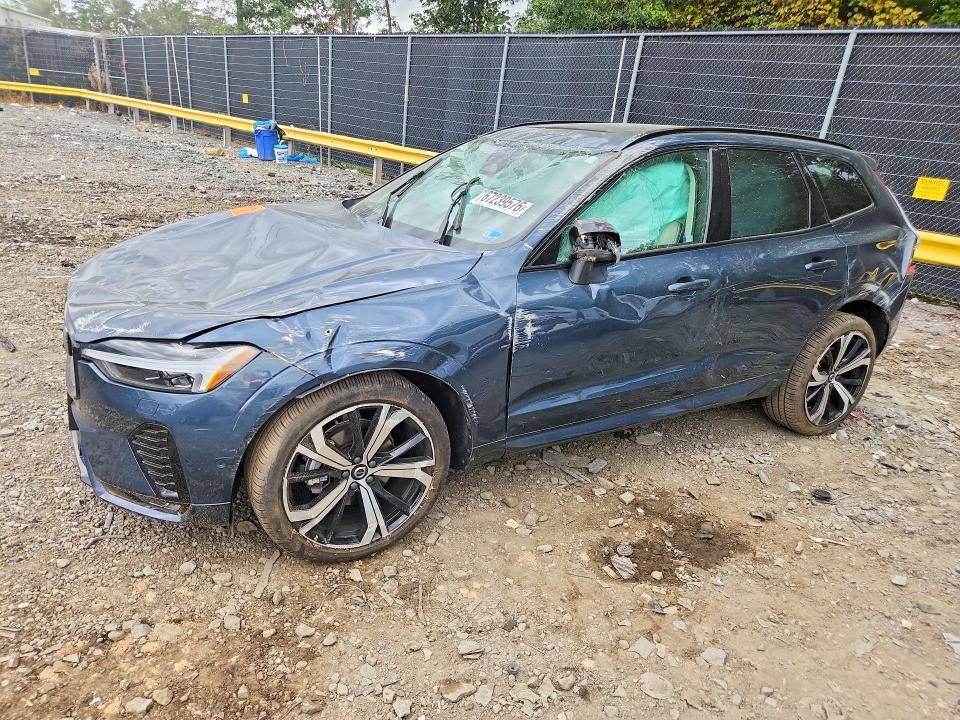 2025 Volvo Xc60 VIN YV4M12RM9S1181660 — COPART salvage auction photo