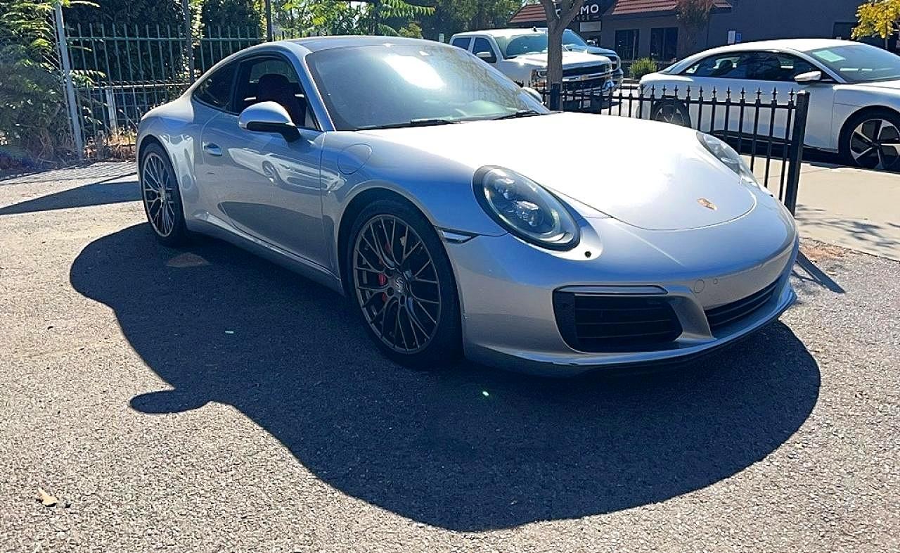 2017 Porsche 911 VIN WP0AB2A97HS123236 — COPART salvage auction photo