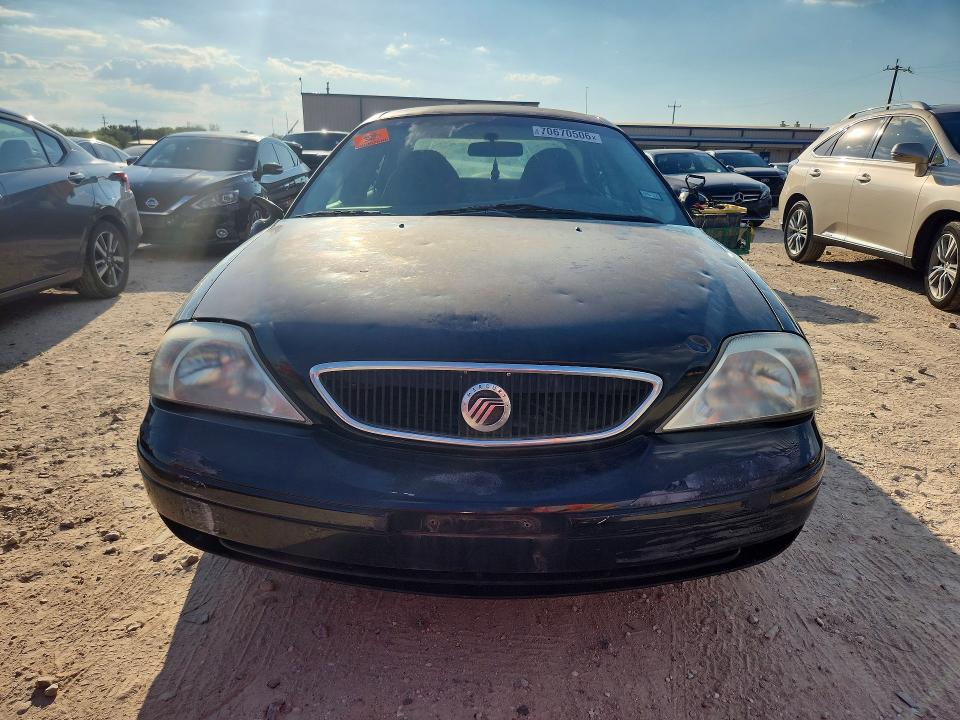 2001 Mercury Sable VIN 1MEFM53U71A624558 COPART salvage auction — HAIL, TX - CERTIFICATE OF TITLE (P), sold $100 on 2026-10-08 (photo 5)