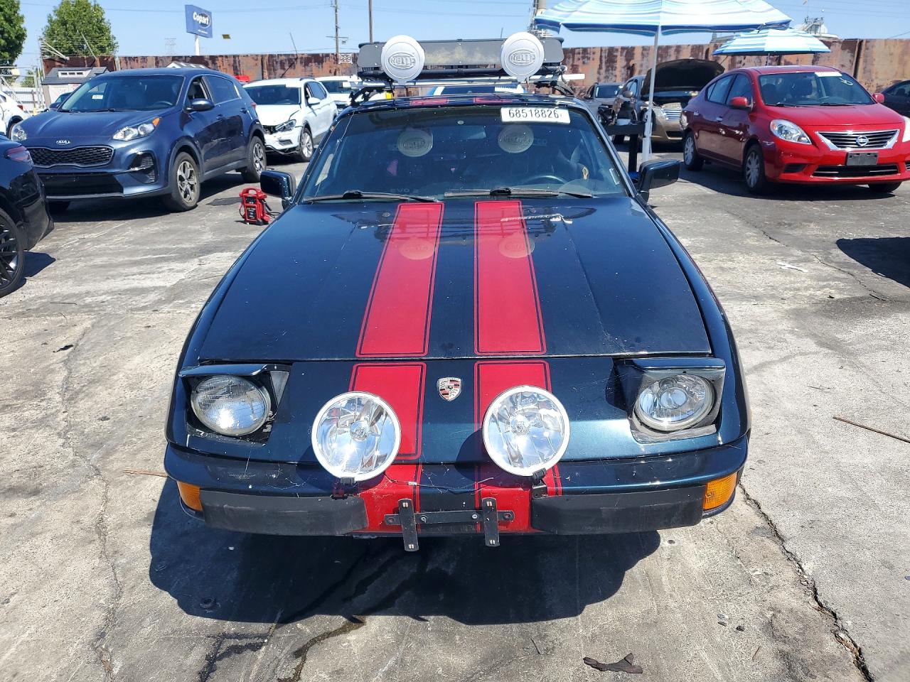 1987 Porsche 924 VIN WP0AA092XHN450937 COPART salvage auction — Normal Wear, Ca - Dis/Dlr/Exp Clean W/Salv Hist, sold $550 on 2026-09-18 (photo 5)