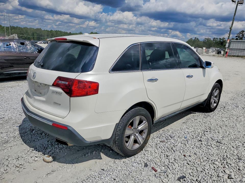 2011 Acura MDX VIN 2HNYD2H27BH518737 COPART salvage auction — NORMAL WEAR, Ga - Certificate Of Title, sold $1,000 on 2026-09-17 (photo 3)