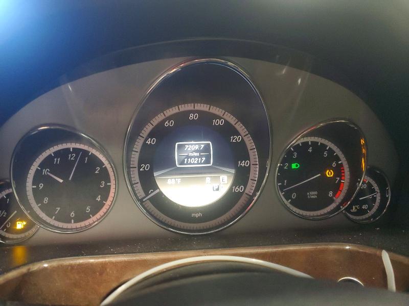 2012 Mercedes-benz E-class VIN WDDHF8JB2CA614116 COPART salvage auction — SIDE, NC - DEALER ONLY CLEAN TITLE, sold $0 on 2026-10-03 (photo 9)