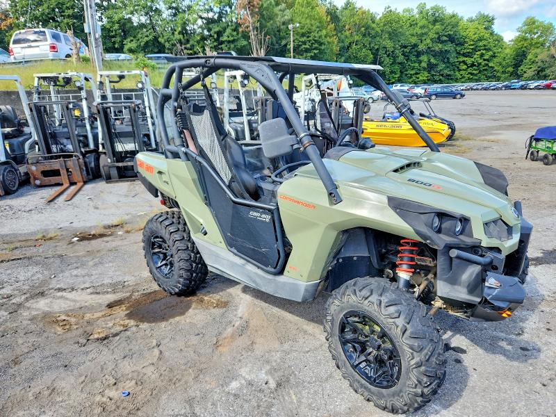 2019 Can-Am Commander VIN 3JBKGAN20KJ001075 COPART salvage auction — FRONT END, Wv - Salvage Certificate (P), sold $1,750 on 2026-10-20 (photo 1)