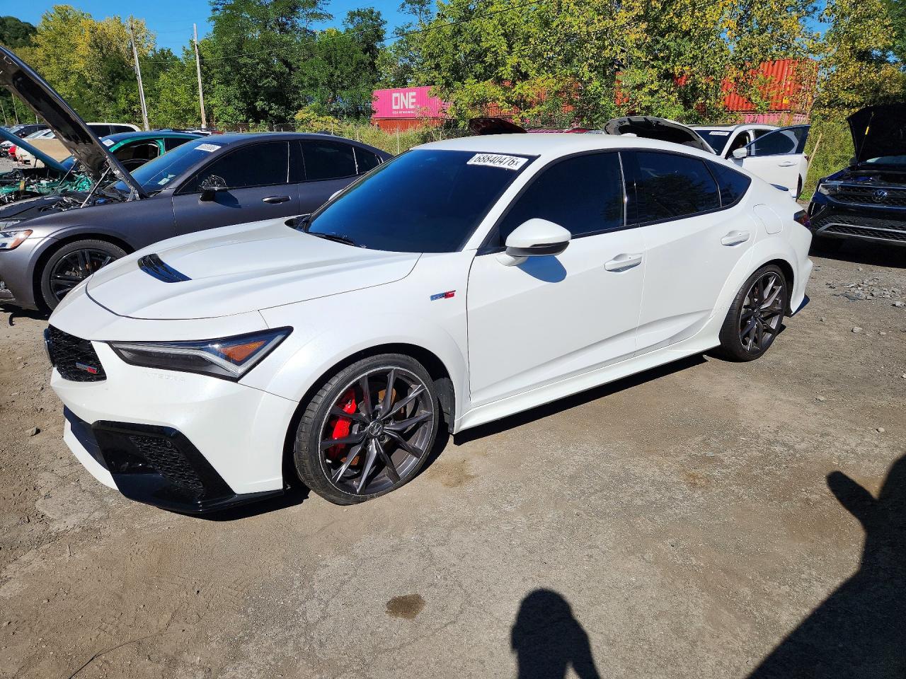 2025 Acura Integra VIN 19UDE5G9XSA002020 — COPART salvage auction photo