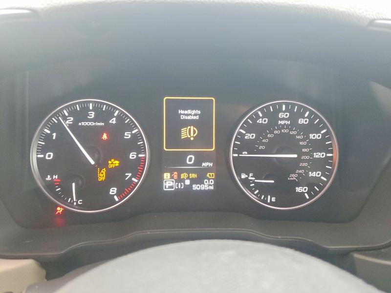 2026 Subaru Forester VIN 4S4SLDD6XT3052210 COPART salvage auction — ROLLOVER, Tx - Certificate Of Title, sold $7,900 on 2026-09-18 (photo 9)