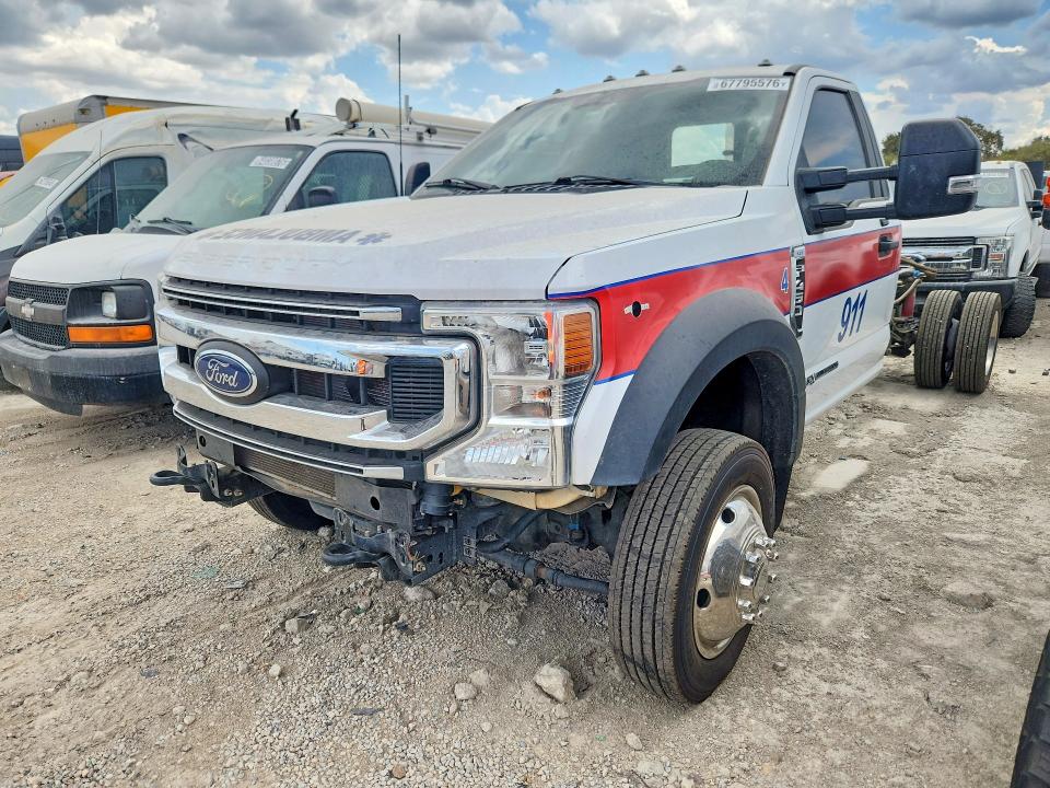 2022 Ford F450 VIN 1FDUF4HT0NDA22226 — COPART salvage auction photo