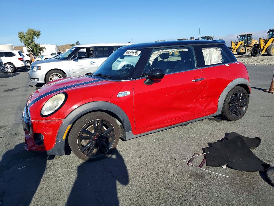 2015 Mini Cooper VIN WMWXP7C59F2A36972 COPART salvage auction — SIDE, Ca - Salvage Certificate, sold $425 on 2026-10-07 (photo 1)
