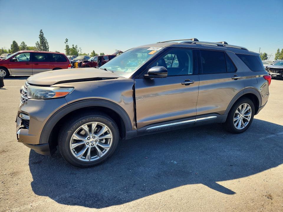 2021 Ford Explorer VIN 1FMSK8FHXMGB06981 — COPART salvage auction photo