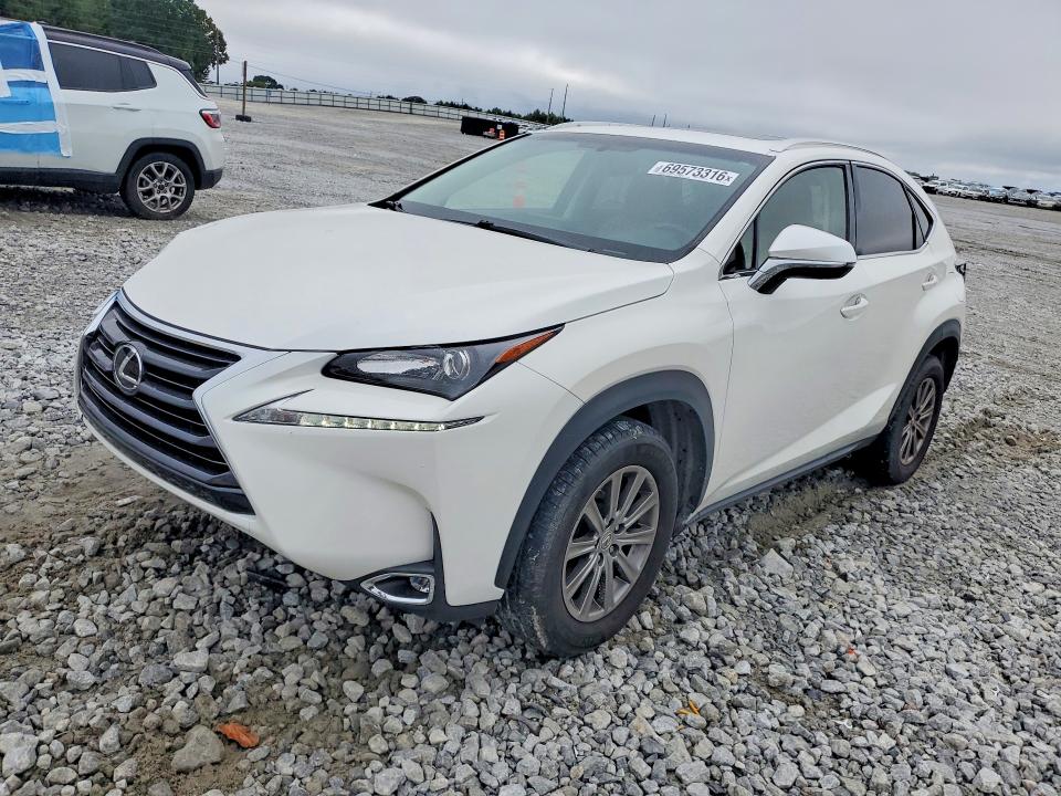 2017 Lexus Nx VIN JTJBARBZ3H2102184 — COPART salvage auction photo