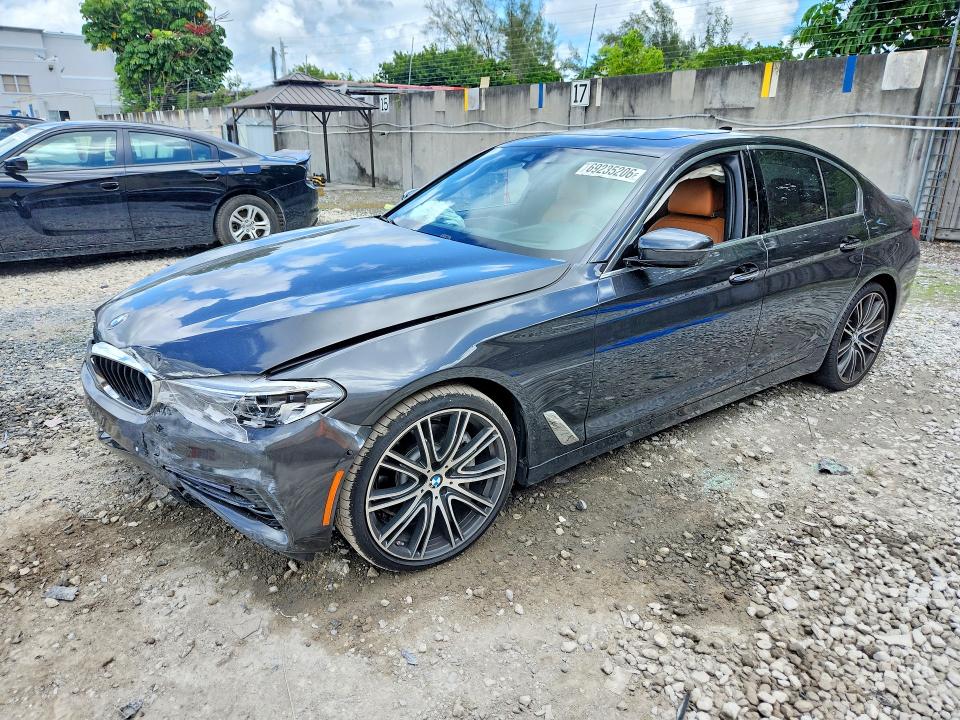 2017 BMW 5er VIN WBAJE5C37HG917025 — COPART salvage auction photo