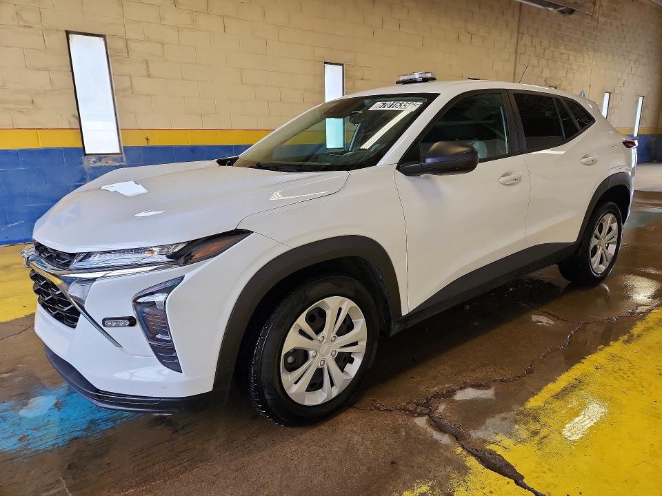 2025 Chevrolet Trax VIN KL77LFEP1SC171286 — COPART salvage auction photo